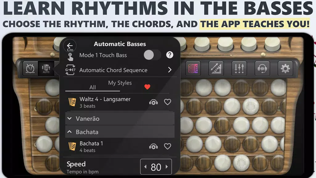 Accordion Chromatic Master Capture d'écran 3