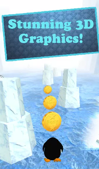 Penguin Run 3D スクリーンショット 1