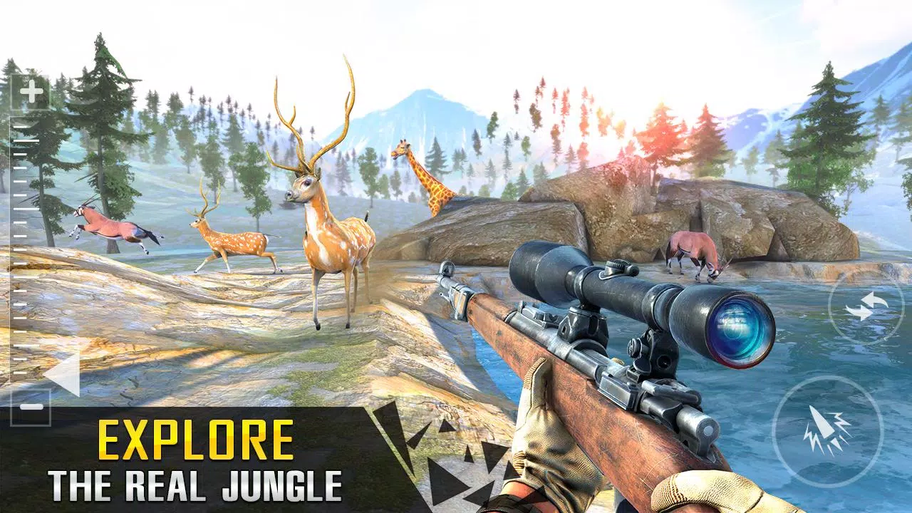 Safari Deer Hunting: Gun Games 螢幕截圖 0