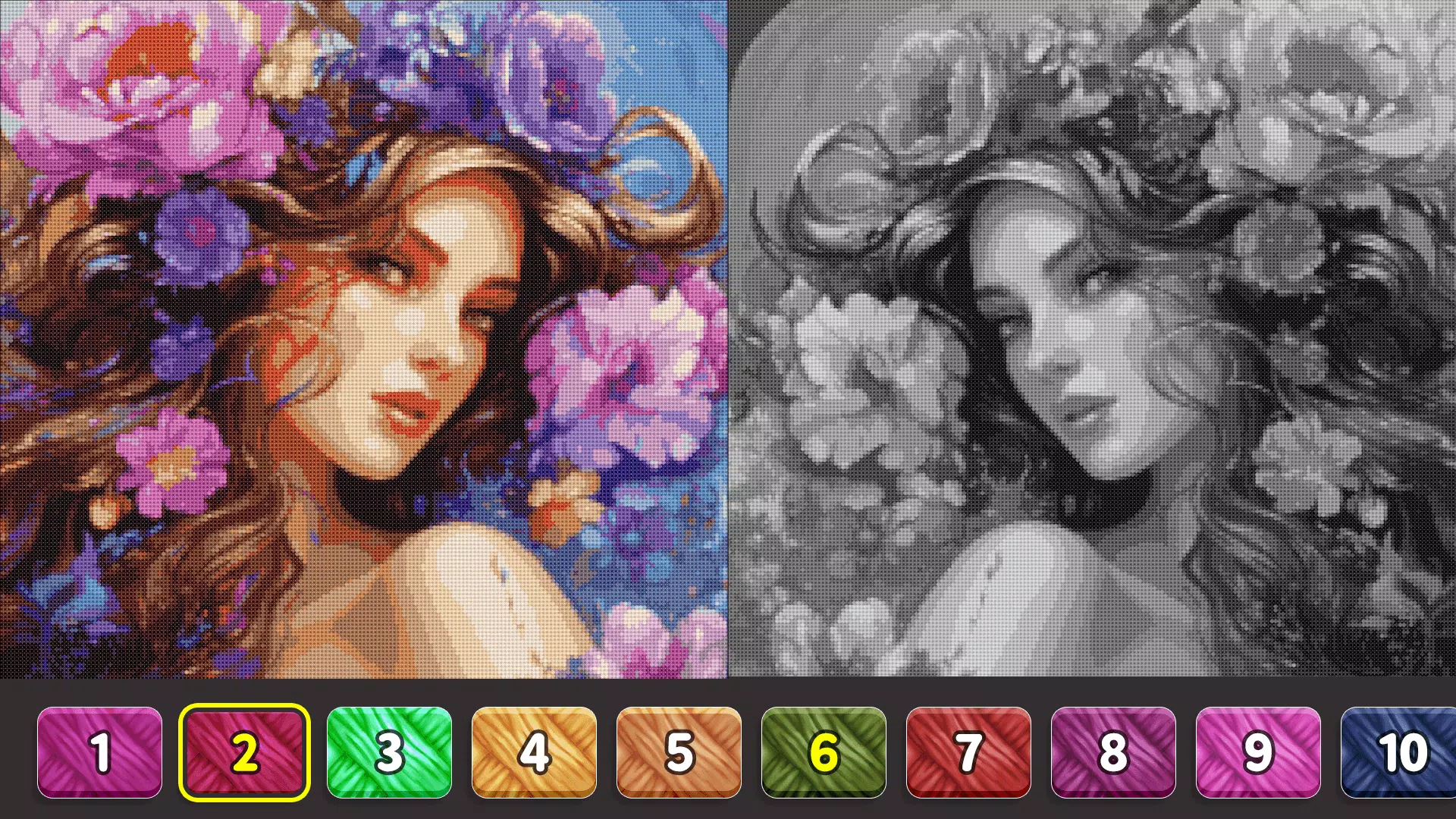 Cross Stitch: Color by Number 스크린샷 0