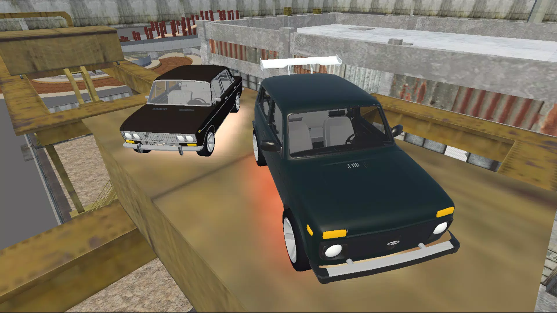 VAZ Russia Car Crash Simulator 螢幕截圖 1