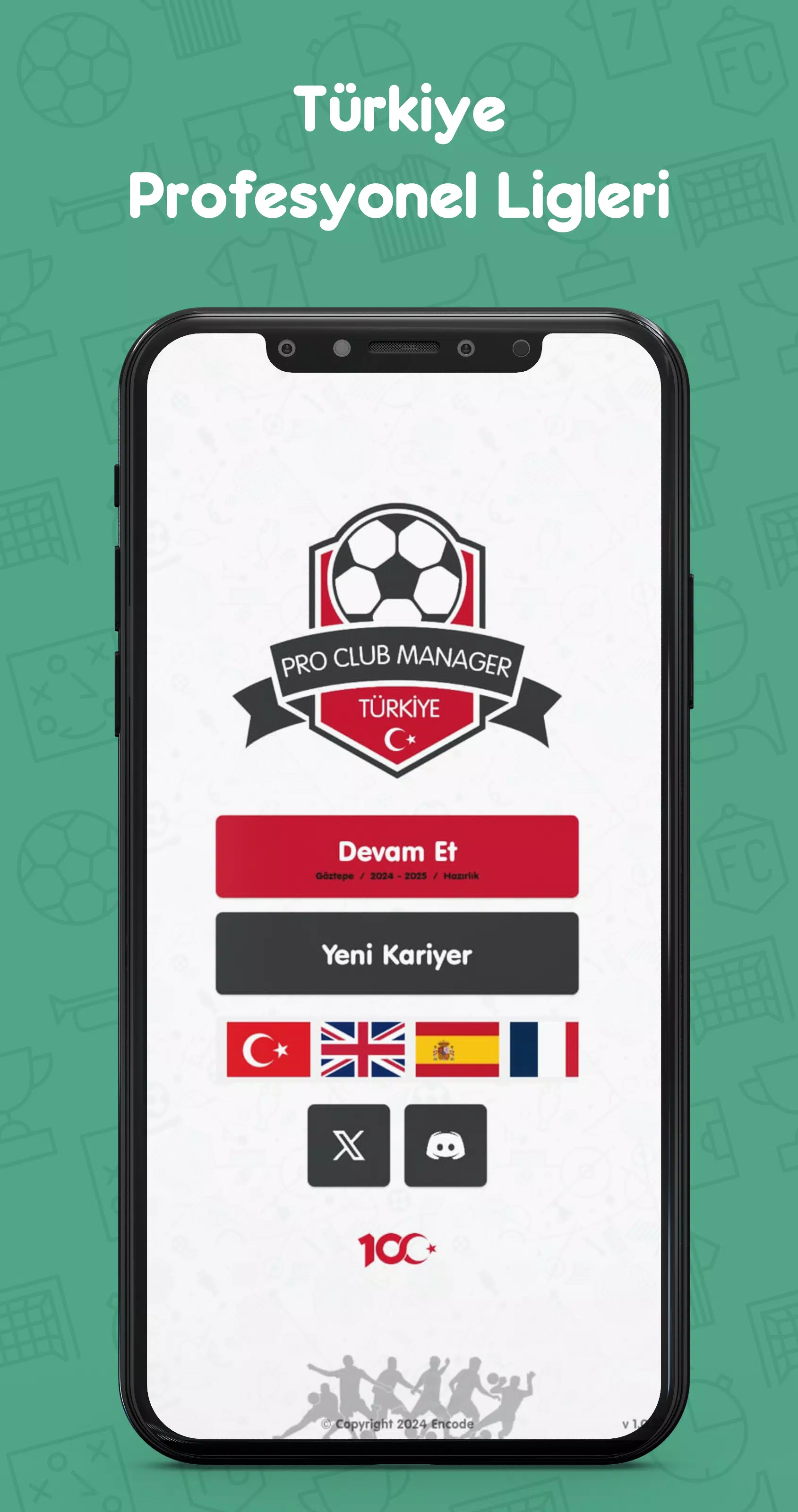 Pro Club Manager Türkiye 螢幕截圖 0