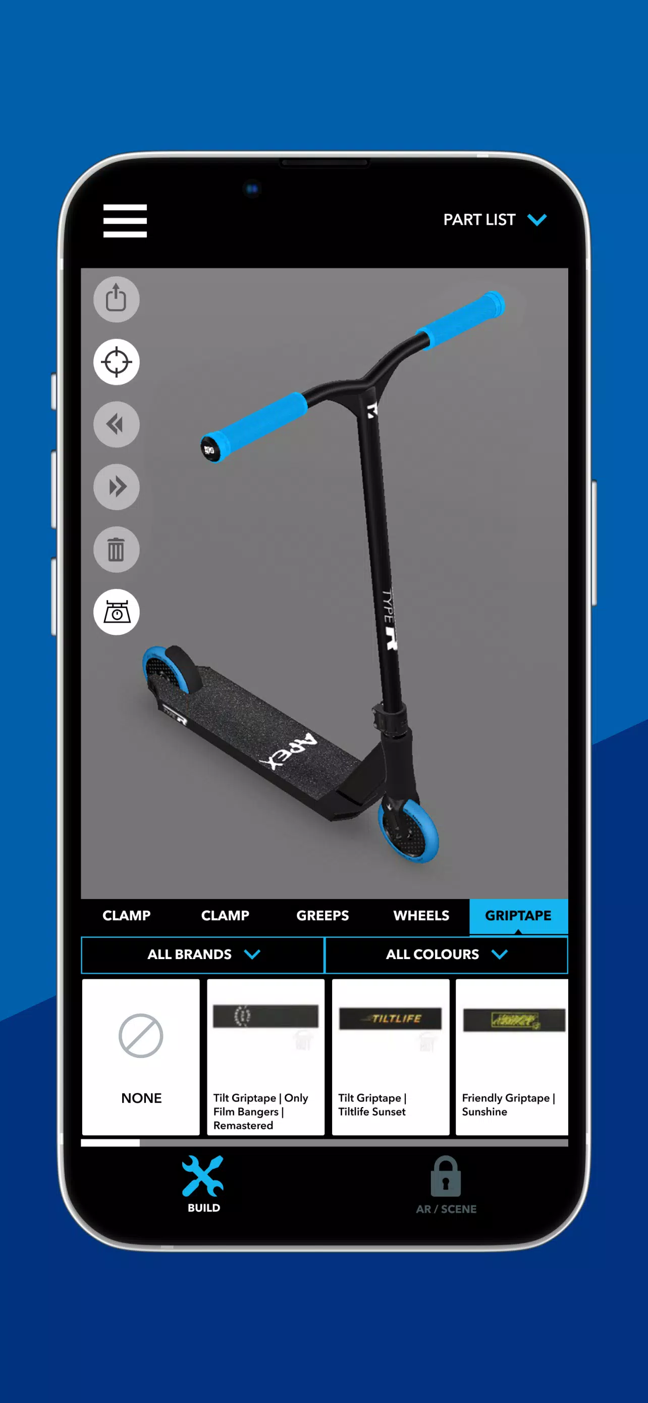 Scooter 3D custom builder 螢幕截圖 2