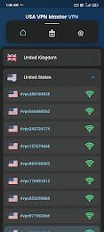 USA VPN Proxy -Fast VPN Master 螢幕截圖 3