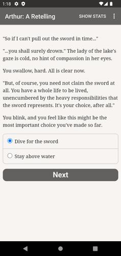 Arthur: A Retelling Captura de pantalla 3