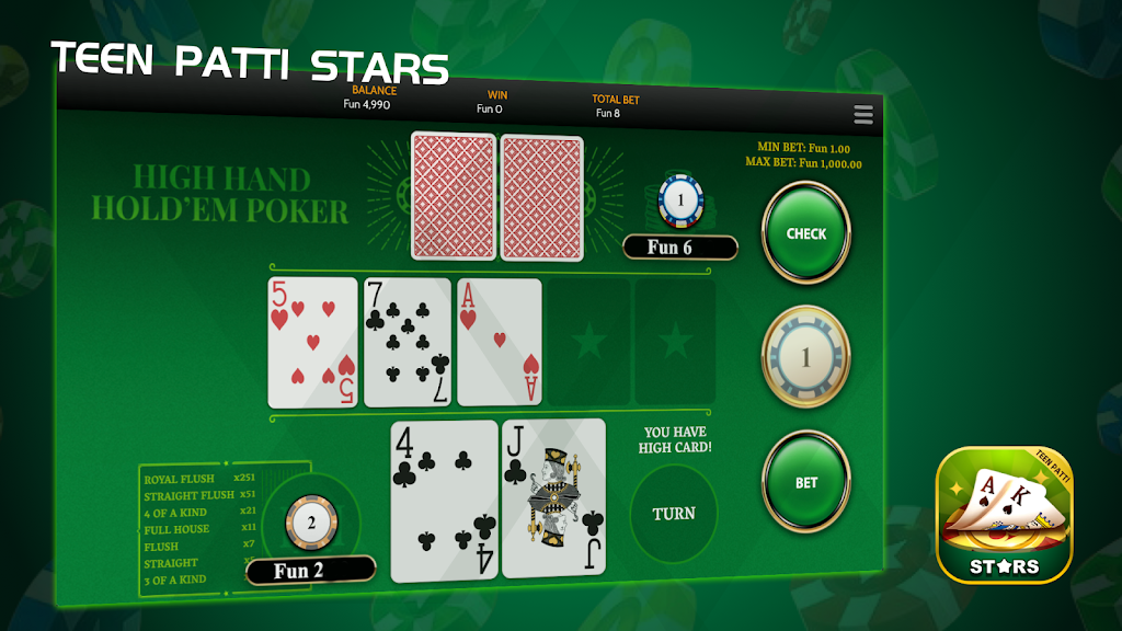 Teen Patti Stars Captura de tela 2