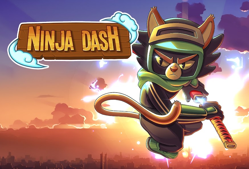 Ninja Dash Run - Offline Game Mod Ảnh chụp màn hình 0