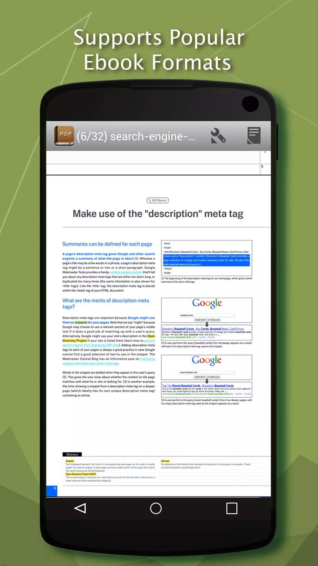 PDF Reader Capture d'écran 1