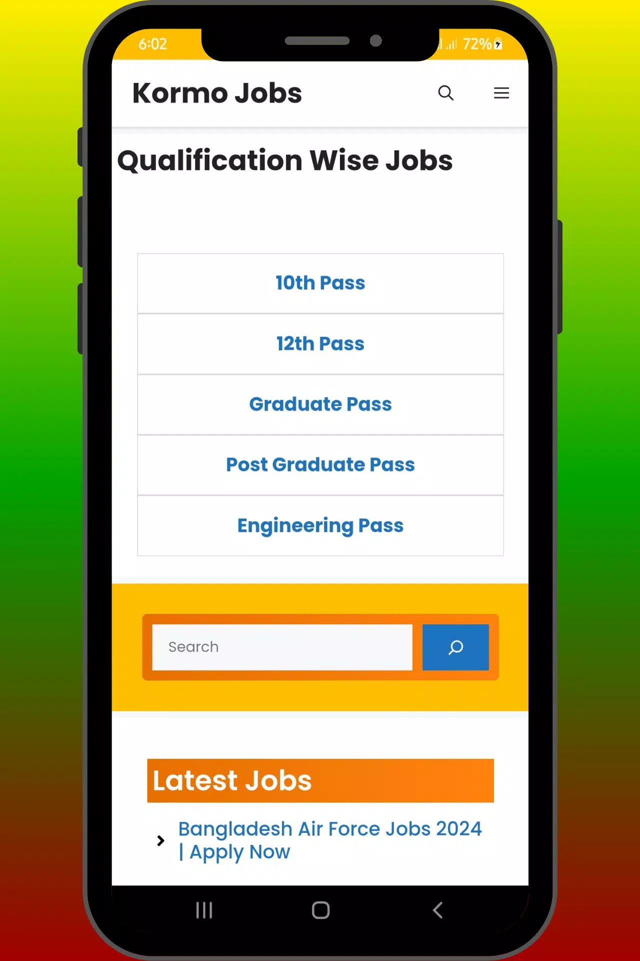 Kormo Jobs Bangladesh Tangkapan skrin 3