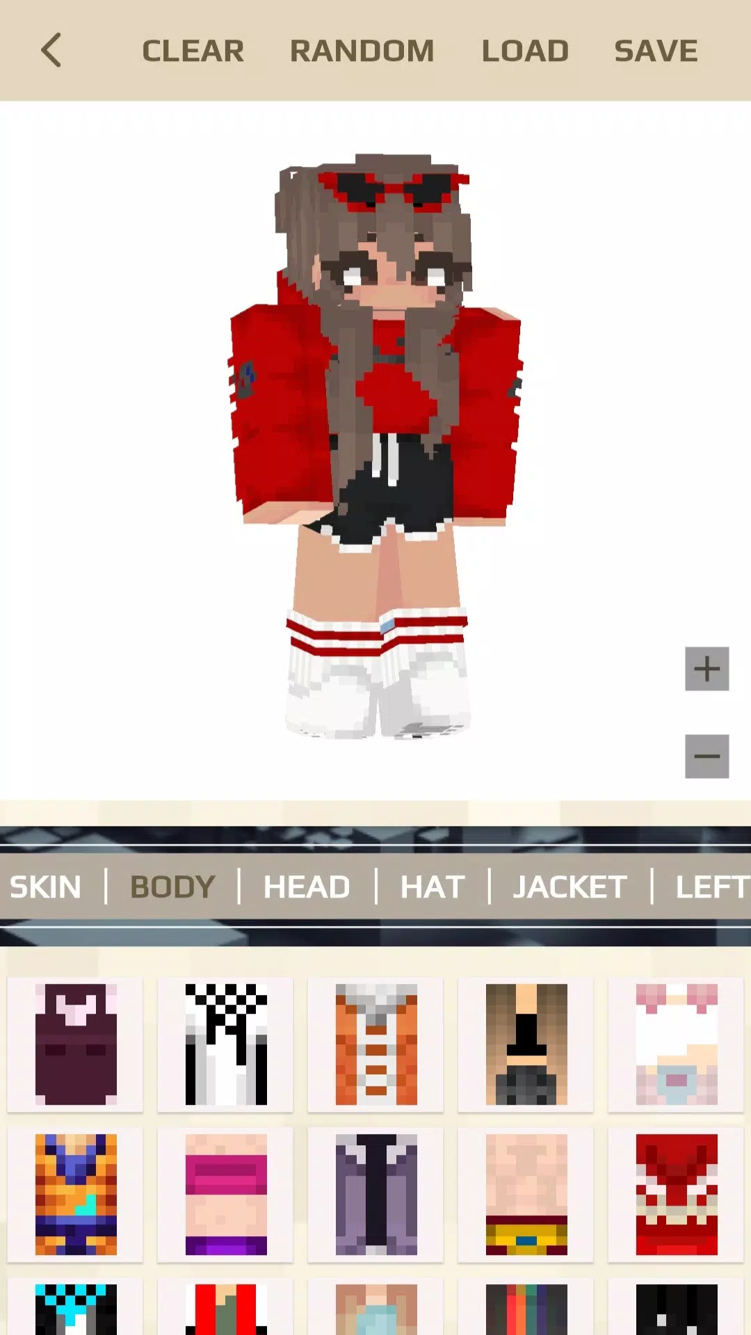MC Skin Editor for Minecraft Capture d'écran 3