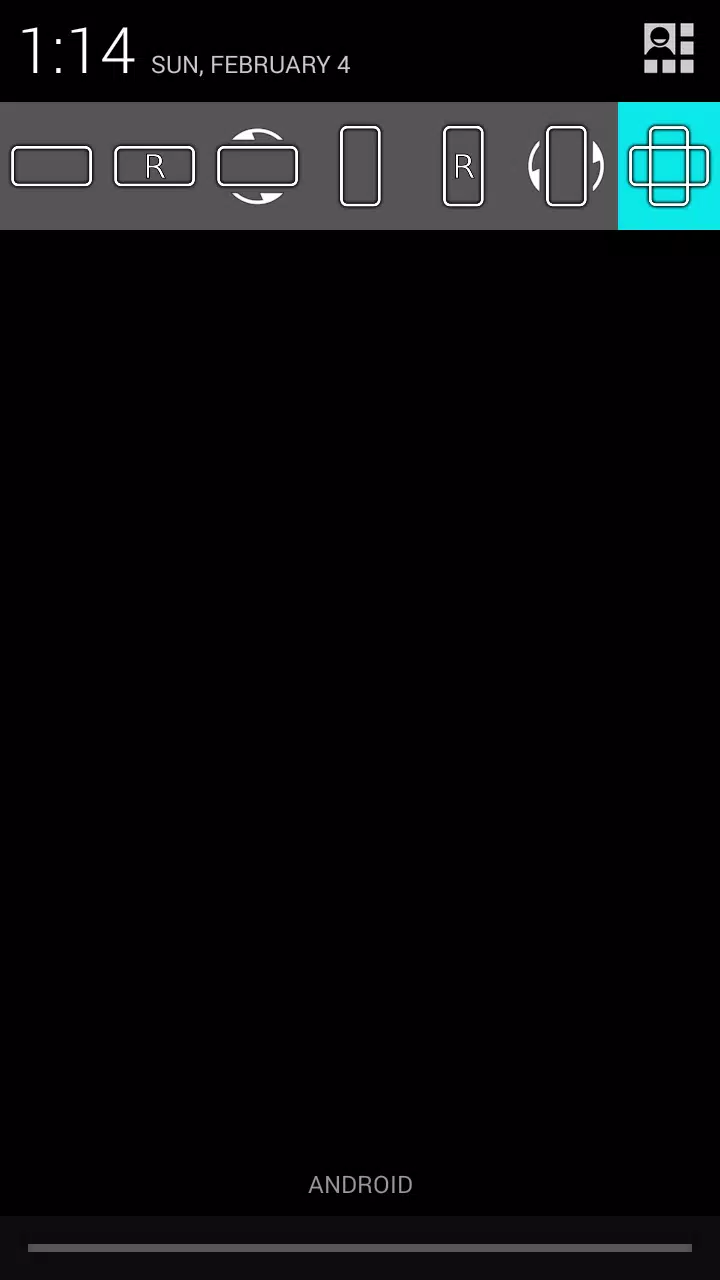 control screen rotation 螢幕截圖 2