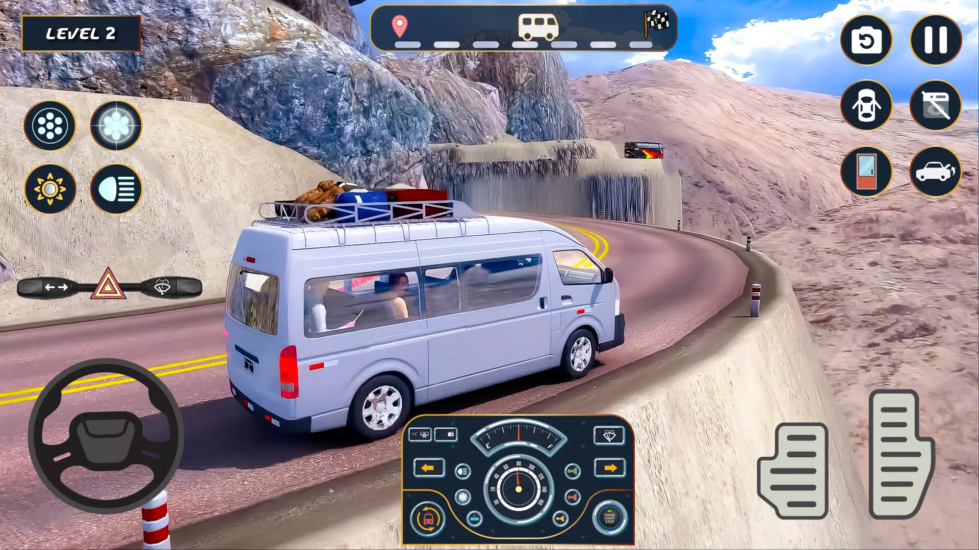 Van Simulator Dubai Van Games 螢幕截圖 0