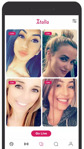 Italian Chat & Italy Dating Скриншот 2