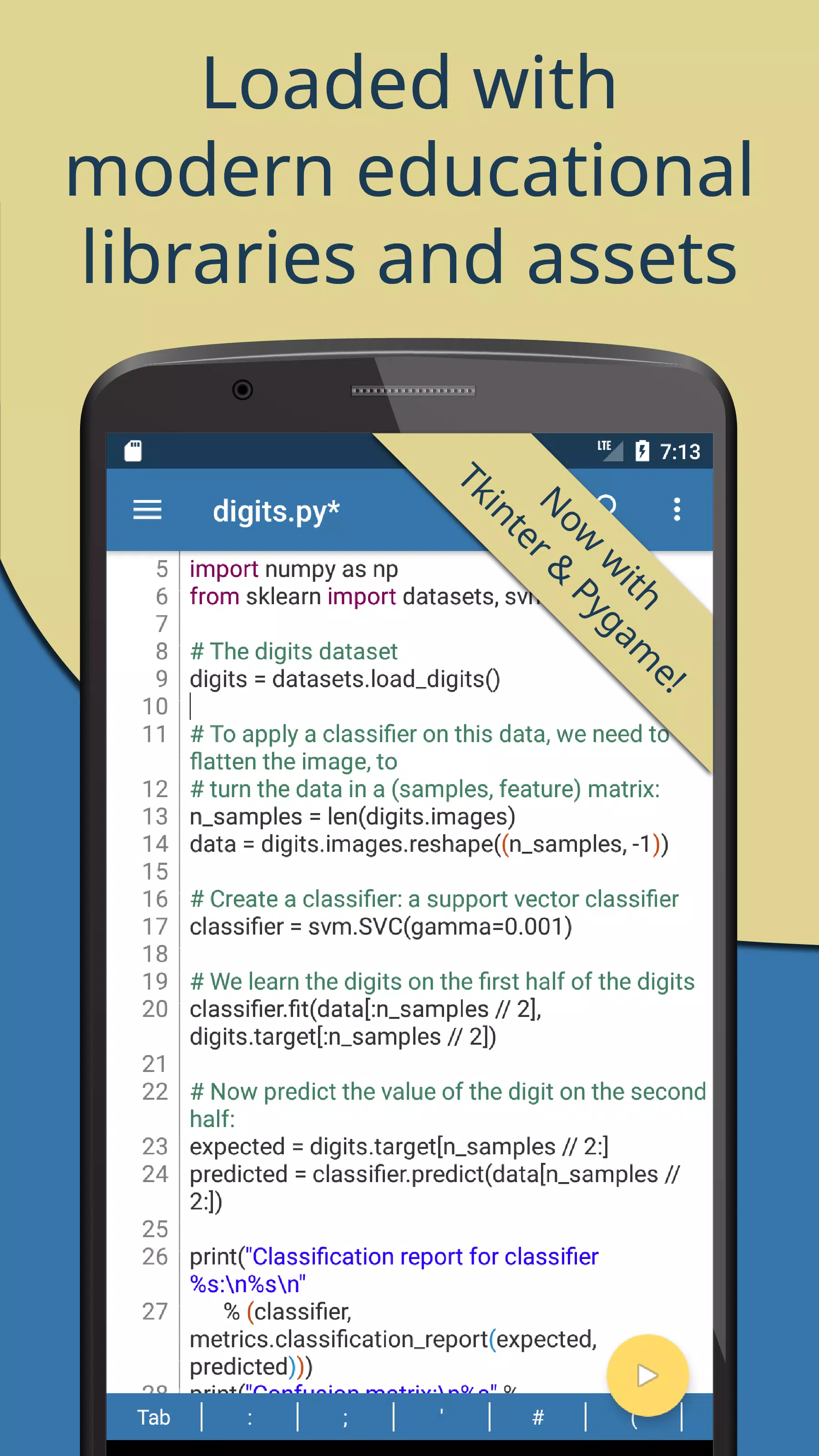 Pydroid 3 - IDE for Python 3 스크린샷 0