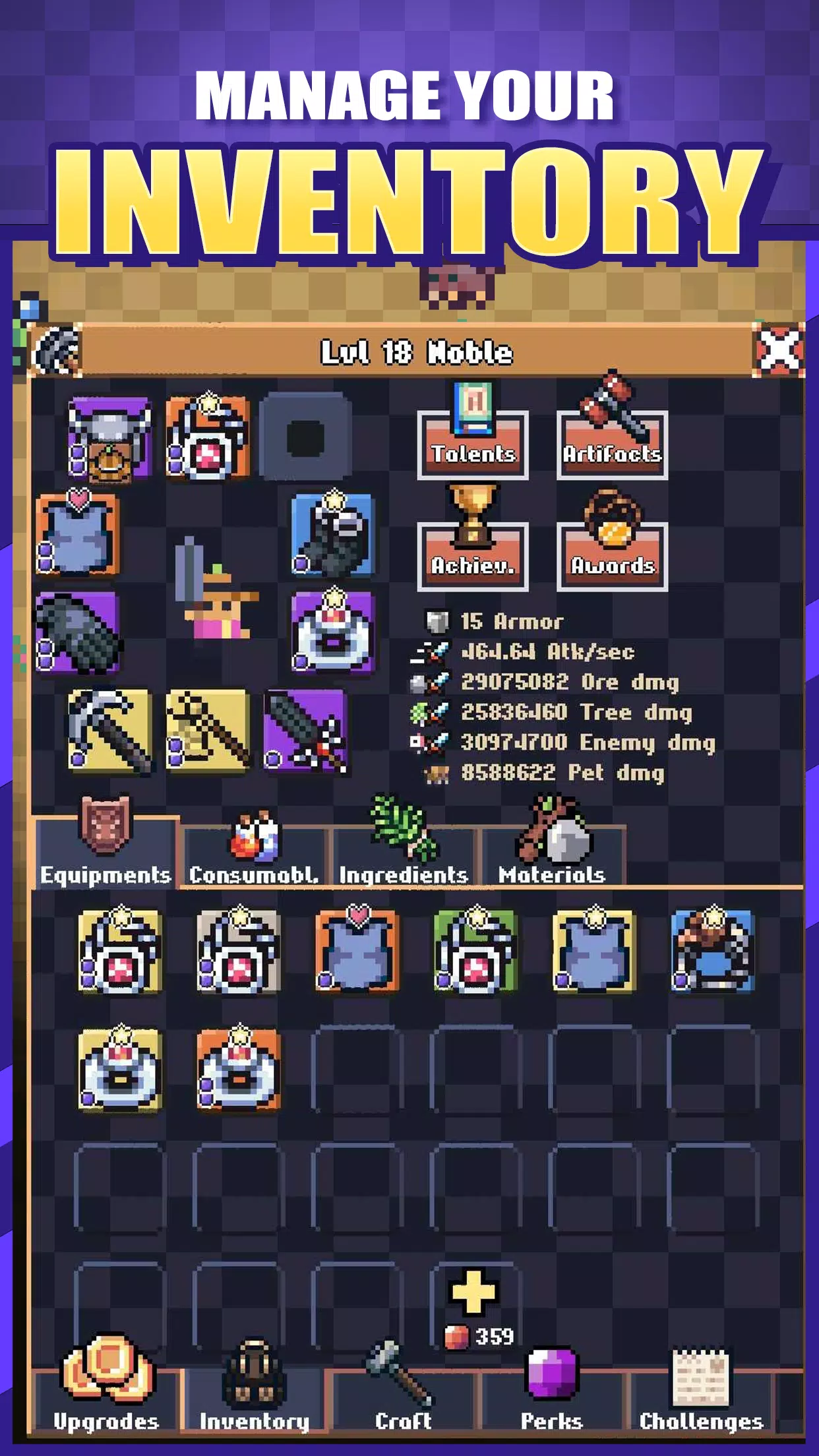 Idle Pocket Crafter 2 Capture d'écran 2