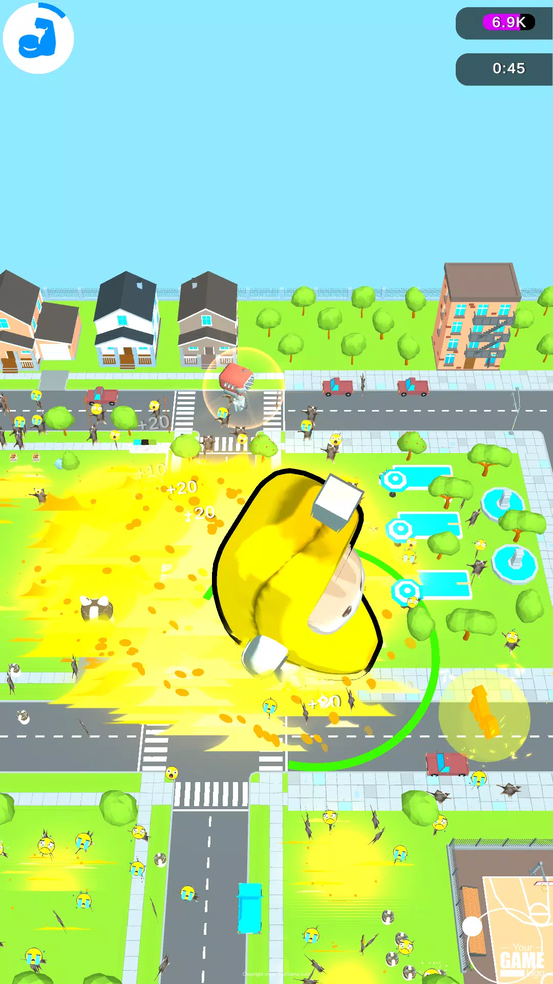 Happy Banana Cat VS Meme Cats 螢幕截圖 2