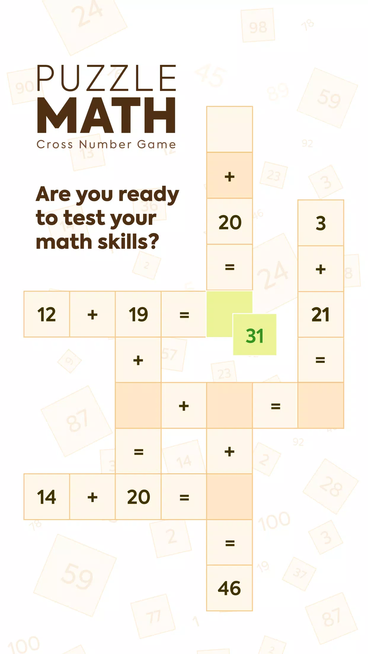 Puzzle Math ภาพหน้าจอ 0