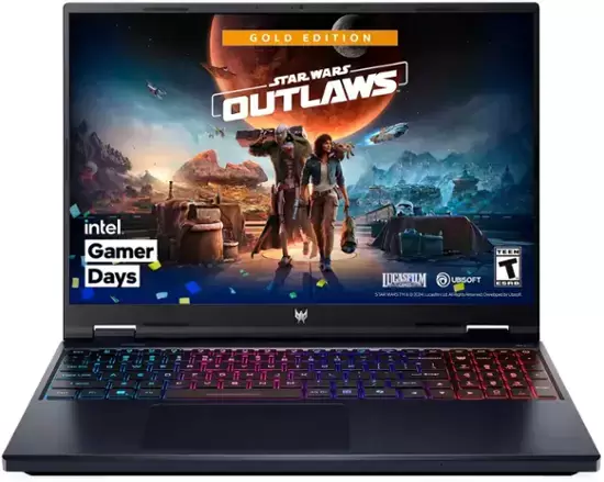 Acer - Predator Helios Neo 16 ”Wuxga IPS Gaming ordinateur portable - Intel Core i9-14900HX- Nvidia GeForce RTX 4060-16GB DDR5-1TB SSD - Abyssal Black