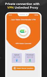 Browser VPN & Video Downloader スクリーンショット 1
