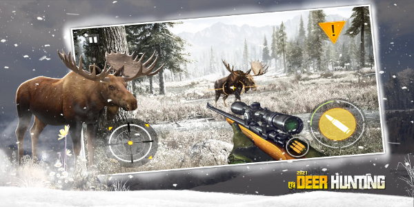 Deer Hunting: 3D shooting game ภาพหน้าจอ 0