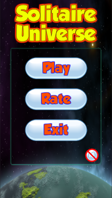 Schermata Solitaire Universe 0