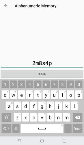Alphanumeric Memory Ảnh chụp màn hình 2