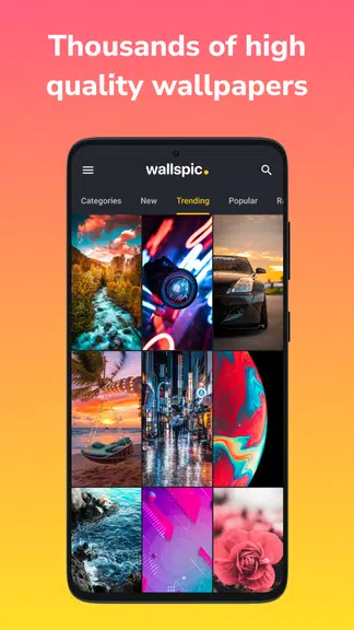Wallpapers 4K, HD Backgrounds Capture d'écran 0