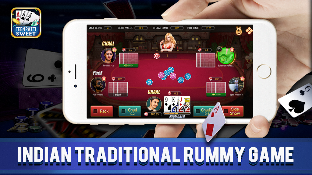 Teen Patti Sweet - 3 Patti Schermafbeelding 1