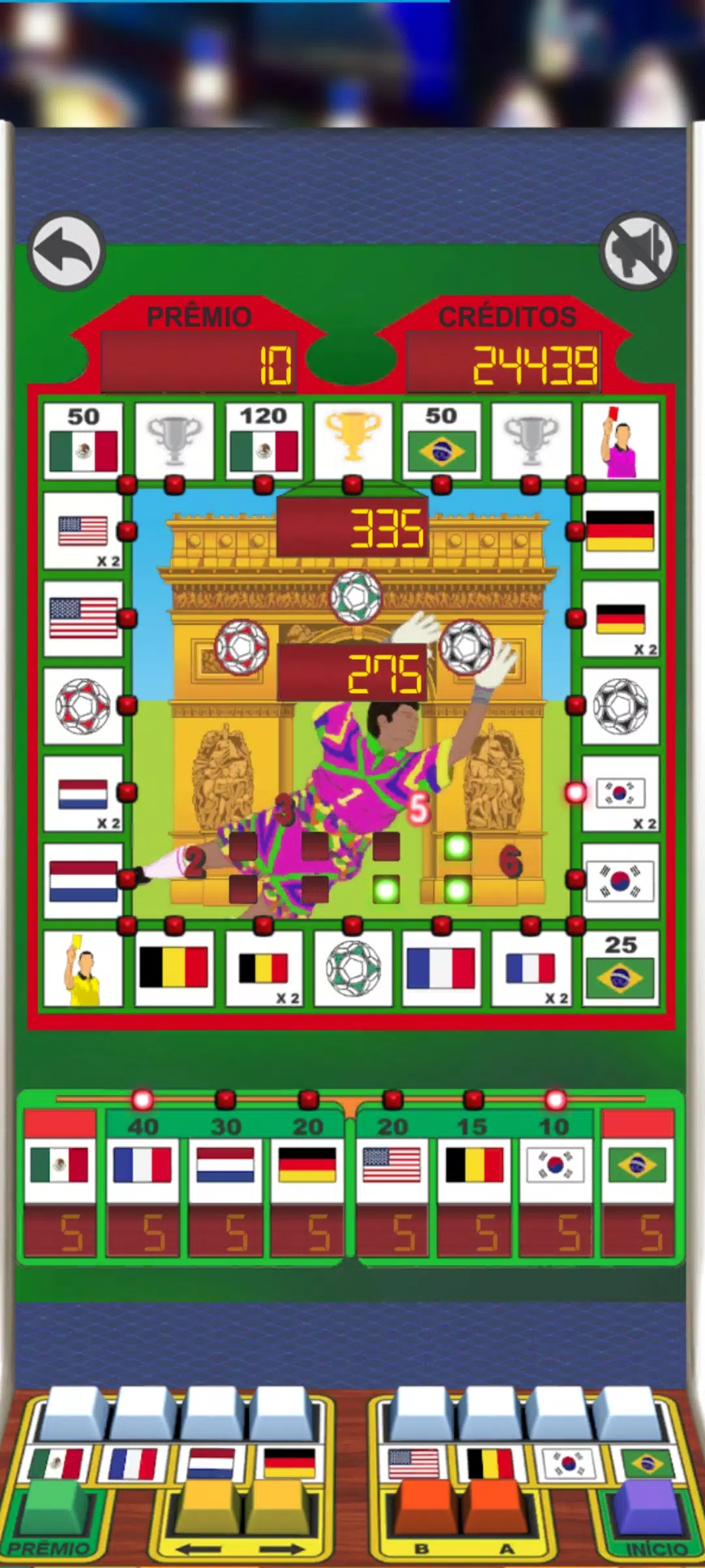 Football 98 Slot Machine 螢幕截圖 2