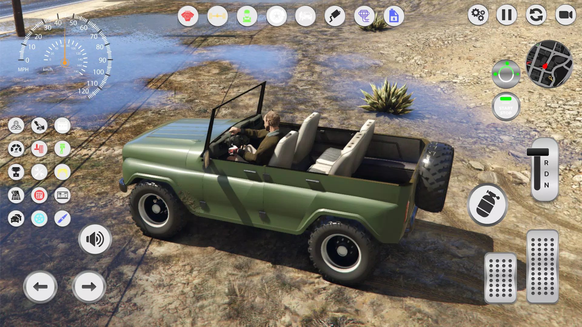 UAZ Hunter 4x4 Russian SUV Schermafbeelding 1