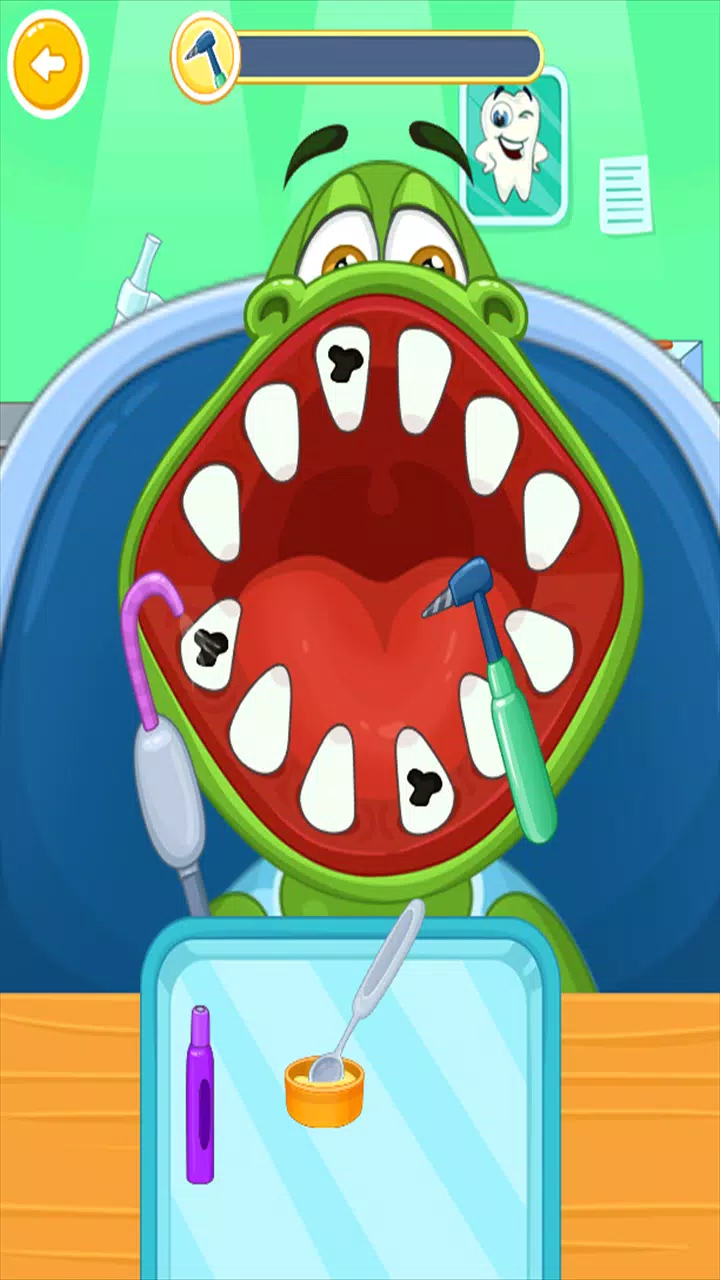 Médico infantil : dentista Captura de tela 2