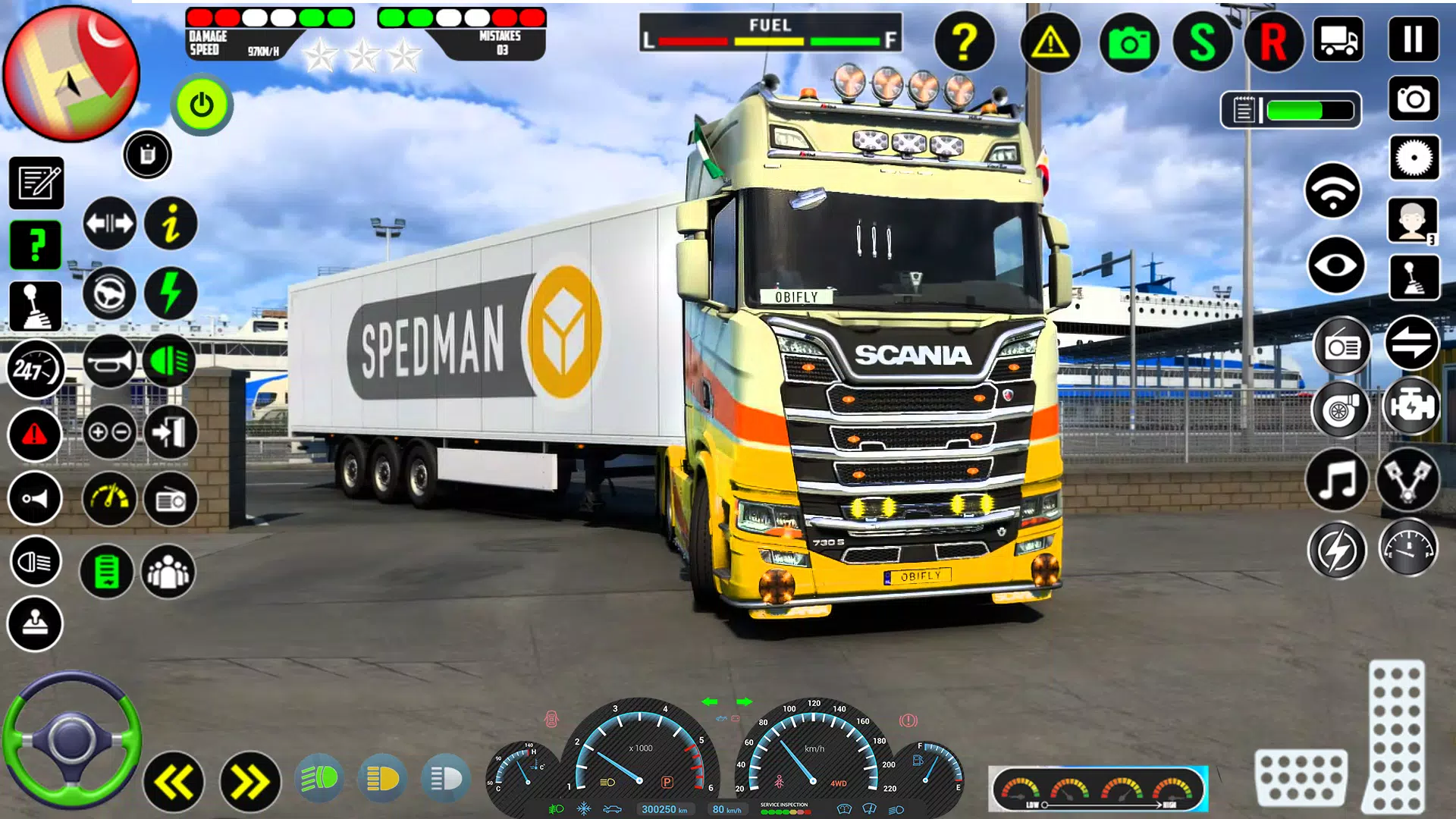 Cargo Truck Driving Euro Truck Скриншот 1