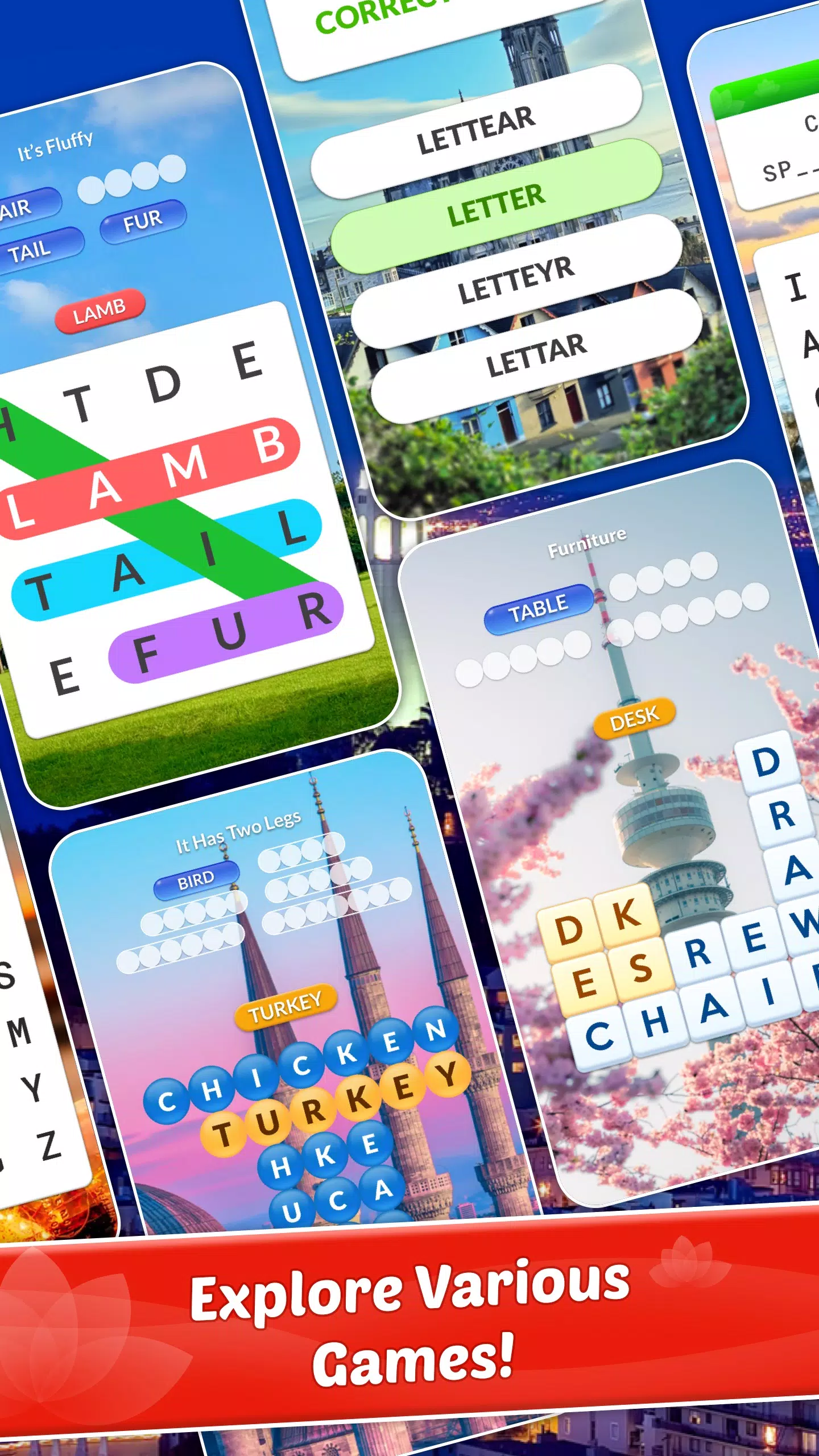 Word Town: Find Words & Crush! 螢幕截圖 3
