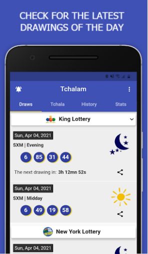 TCHALAM: Lottery with Haitian Spiritual Numbers スクリーンショット 1