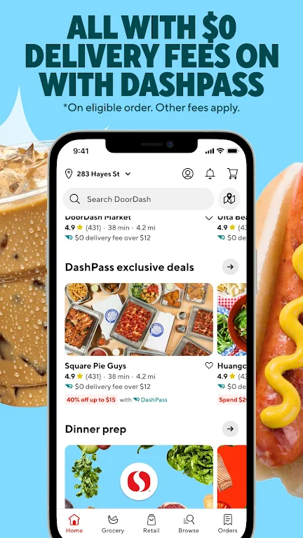 Schermata DoorDash 3