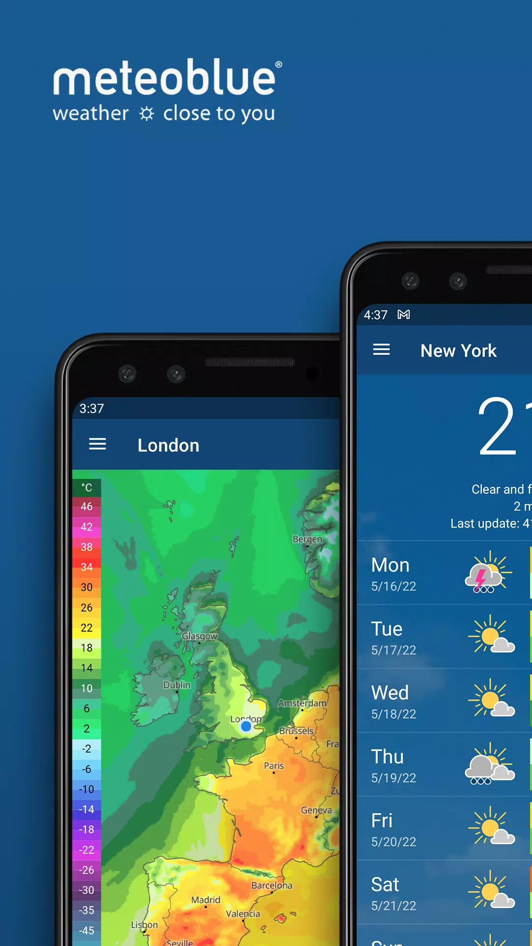 meteoblue Capture d'écran 0
