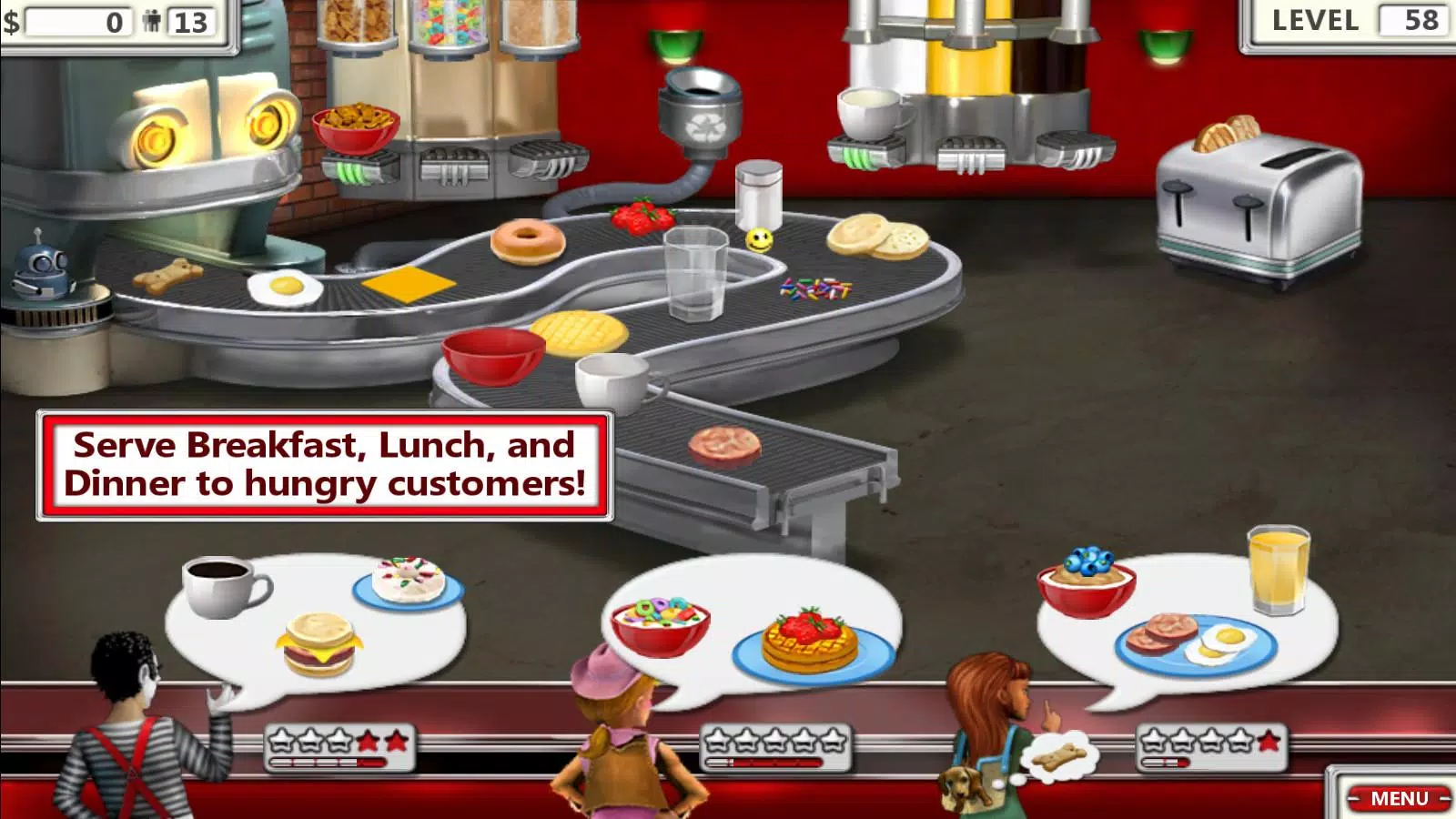 Burger Shop 2 螢幕截圖 1