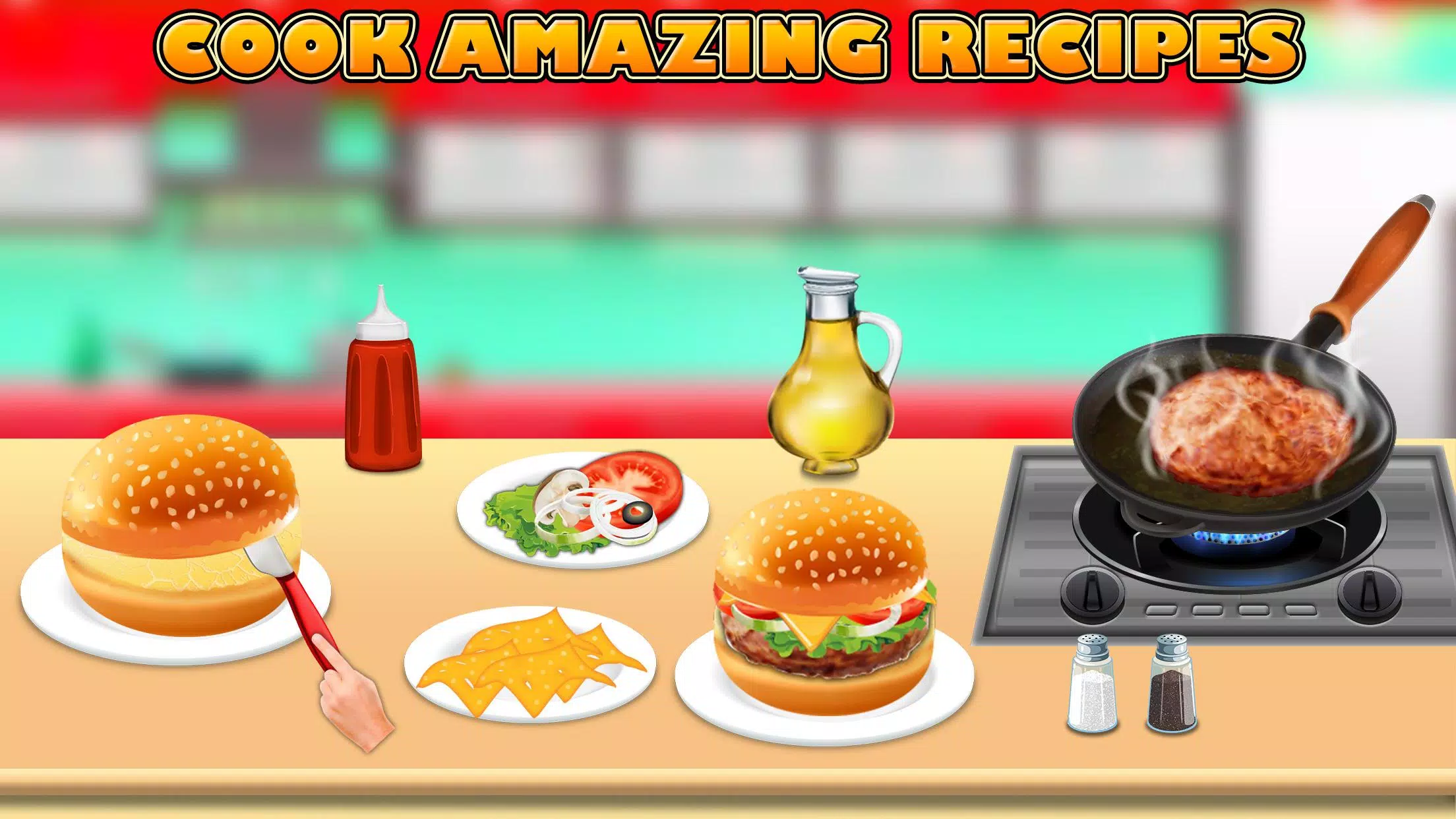 Cooking Chef Restaurant Game 螢幕截圖 1