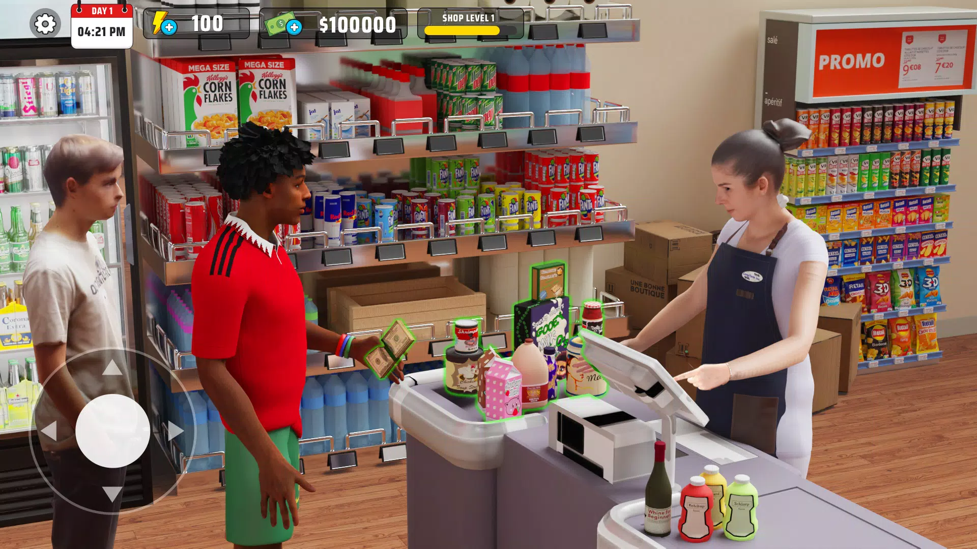 Supermarket Simulator City 3D 螢幕截圖 1