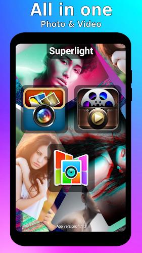Superlight: Photo Video Editor Screenshot 0