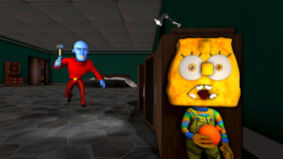 Scary Neighbor Sponge Secret 螢幕截圖 1