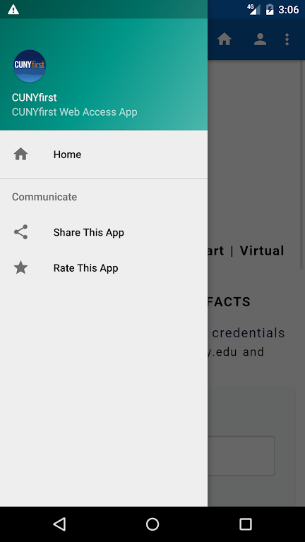 CUNYfirst Ảnh chụp màn hình 1