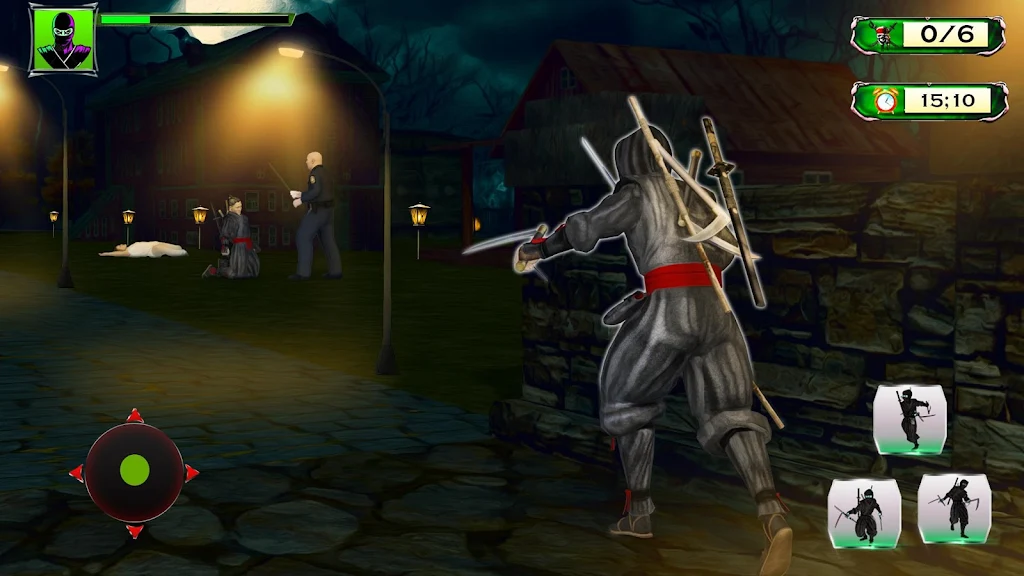 Ninja Hero Assassin Samurai Pirate Fight Shadow स्क्रीनशॉट 2