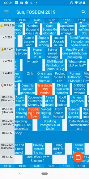 Giggity (schedule viewer) Capture d'écran 0