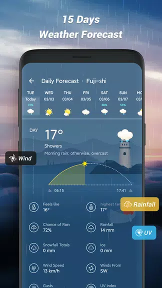 Local Radar Weather Forecast 螢幕截圖 2