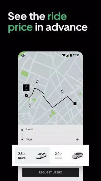 Uber AZ — Taksi və Çatdırılma स्क्रीनशॉट 1