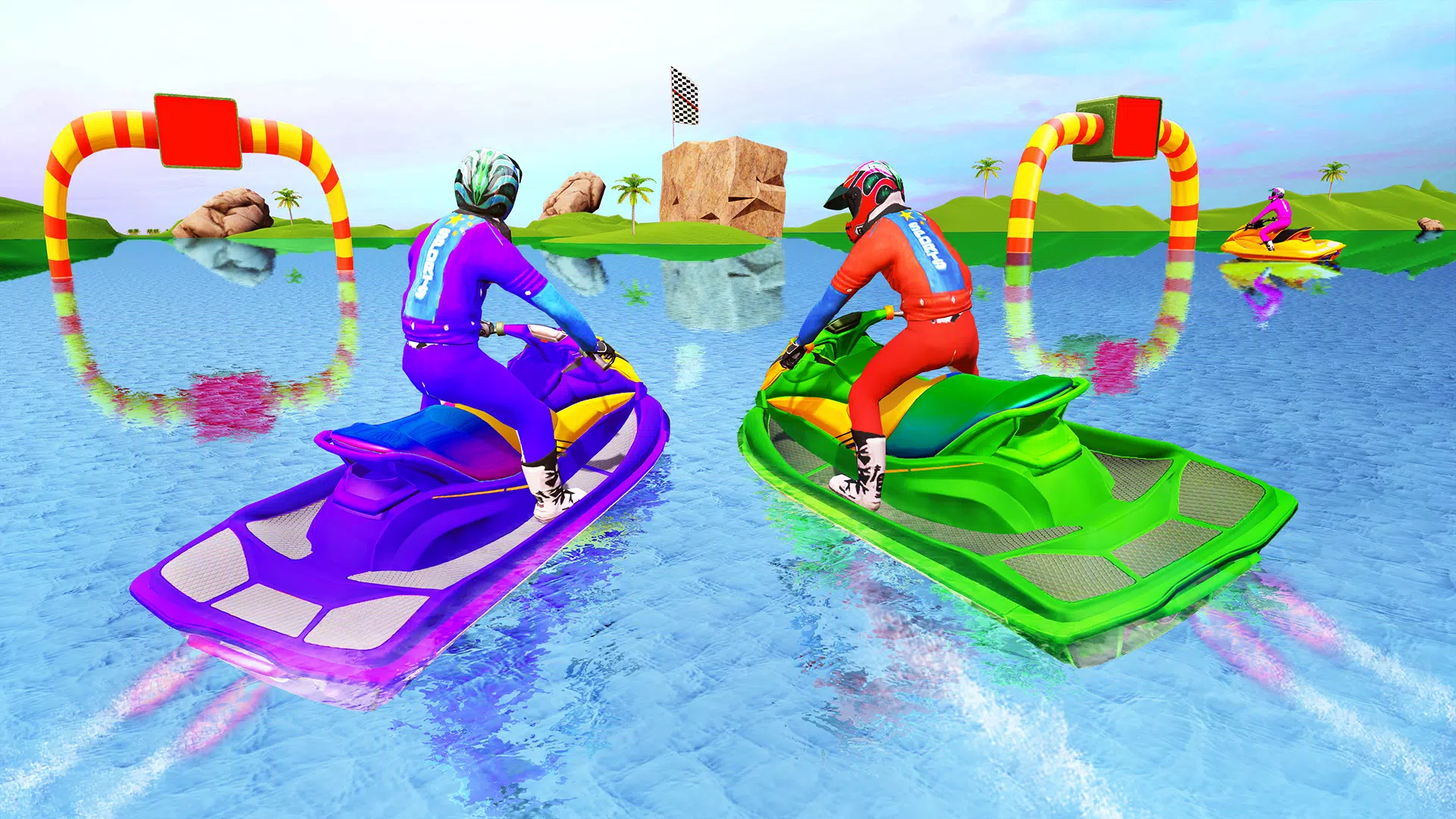Jet Ski Games Boat Racing Game 螢幕截圖 2
