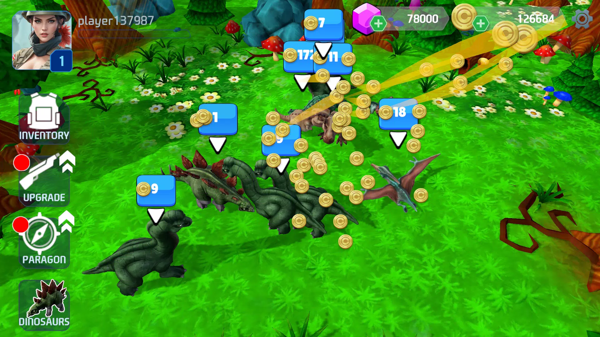 Dinosaur Park: Jurassic Chase 螢幕截圖 0