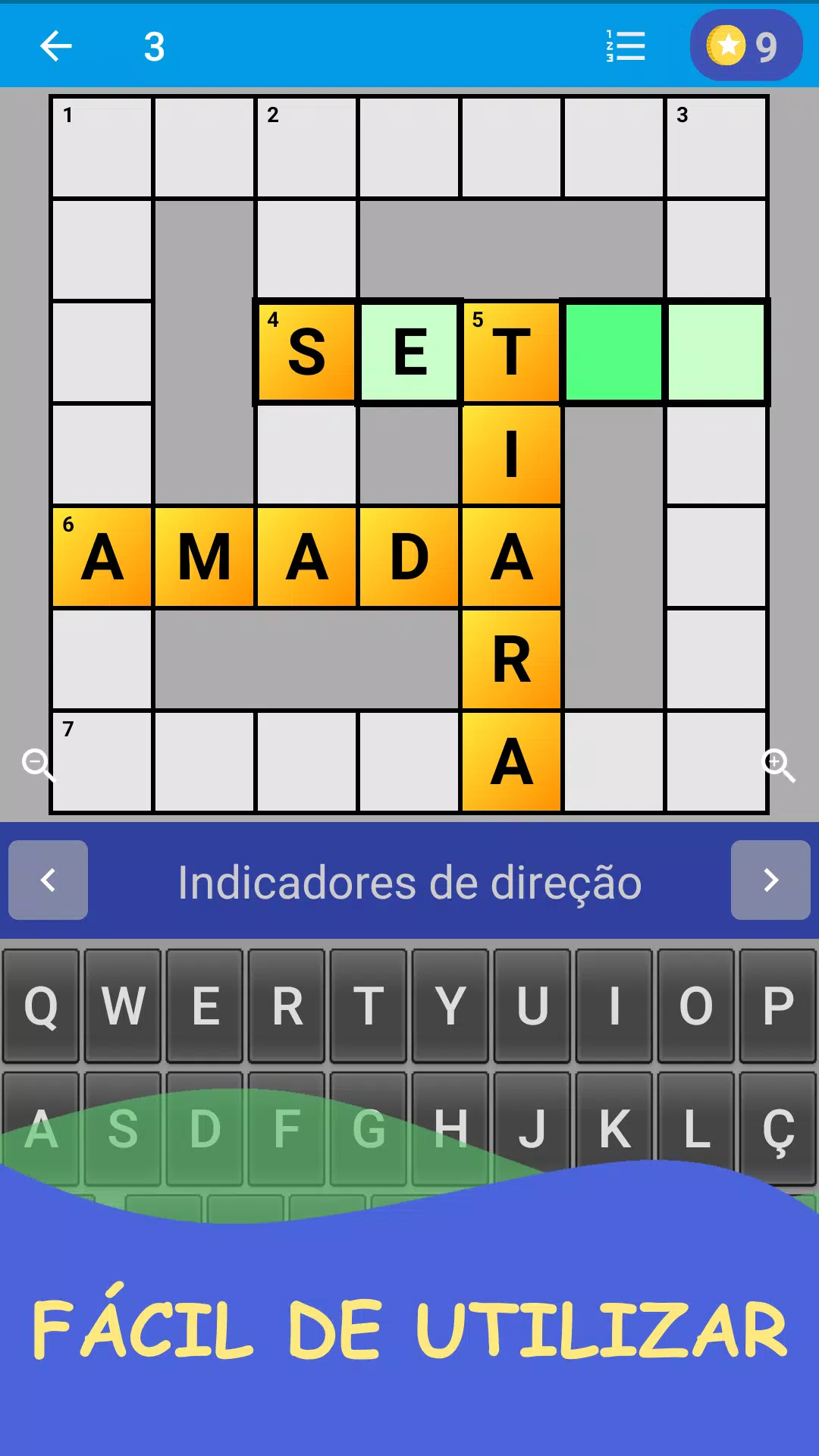 Palavras Cruzadas ภาพหน้าจอ 0