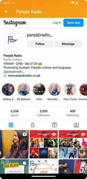 PANJAB RADIO 螢幕截圖 2